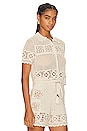 view 2 of 4 Chintz Crochet Shirt in Natural