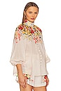 view 2 of 4 Alight Billow Blouse in Ivory Floral