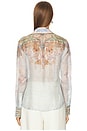 view 4 of 4 CHEMISE EDEN BODY  in Blue	Paisley