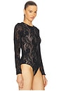 view 3 of 5 Lace Bodysuit in Black