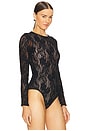 view 3 of 5 Lace Bodysuit in Black