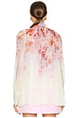 view 3 of 4 Crush Smock Blouse in Scarlet Floral