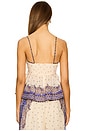 view 3 of 4 Maxine Plunge Cami in Purple Paisley