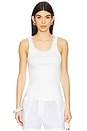 view 1 of 5 Illuminate Embellished Tank in Ivory
