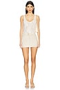 view 5 of 5 Lace Scoop Body Suit in Cream