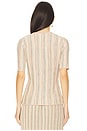 view 3 of 5 ILLUMINATE MOULINE 티셔츠 in Multi Stripe