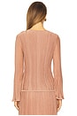 view 3 of 5 Lucky Top in Metallic Pink