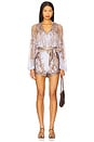view 5 of 5 Billow Blouse in Lilac Paisley