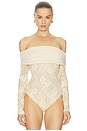 view 2 of 5 Story 1 Bodysuit Top in Cream
