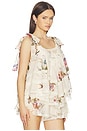 view 2 of 4 Patience Cami Top in Vanilla Floral