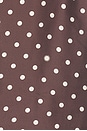 view 5 of 5 Dot Relaxed Shirt in Chocolate Dot