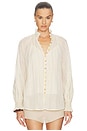 view 2 of 6 Aster Blouse in Cream