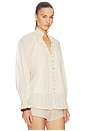 view 3 of 6 Aster Blouse in Cream