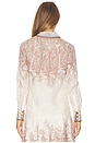 view 3 of 4 Alchemy Body Shirt in Cream Paisley