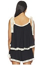 view 3 of 4 TOP CAMISOLA ROSELIGHT in Black