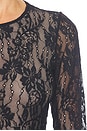 view 6 of 6 Lace Bodysuit in Black