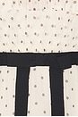 view 5 of 5 Pleated Frill Cami Top in Cream Dot