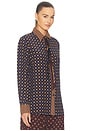 view 2 of 5 Relaxed Shirt in Multi Geo Print