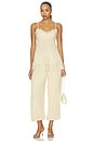 view 5 of 5 Pleated Lace Cami in Cream