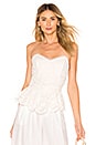 view 1 of 4 Bowie Strapless Bodice in Ivory