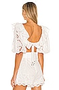 view 3 of 4 Lulu Scallop Frill Top in Ivory