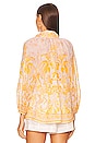view 3 of 5 Billow Blouse in Yellow Palm