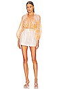 view 4 of 5 Billow Blouse in Yellow Palm