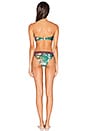 view 4 of 4 Tropicale Balconette Bikini Set in Teal Floral