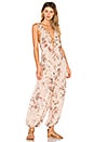 view 1 of 3 Aerial Flounce Harem Jumpsuit in Floral