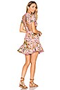 view 1 of 4 Tropicale Lattice Dress in Pink Floral