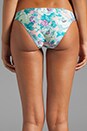 view 7 of 7 Celestial Triangle Bikini with Removable Bows in Aqua Floral