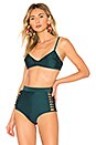 view 1 of 4 TOP BIKINI CON AROS MELODY in Bottle Green