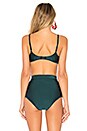 view 3 of 4 TOP BIKINI CON AROS MELODY in Bottle Green