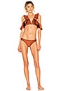 view 1 of 3 Tali Flutter Bikini Set in Bronze