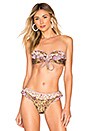 view 1 of 5 TOP BIKINI JUNIPER FRILL in Spliced