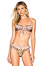 view 2 of 5 TOP BIKINI JUNIPER FRILL in Spliced
