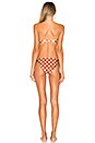 view 4 of 4 Primrose Tie Front Bikini Set in Spliced