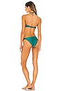 view 3 of 3 Freja Circular Frill Bikini Set in Jade