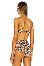 view 4 of 5 HAUT DE MAILLOT DE BAIN BONITA in Leopard