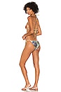 view 3 of 3 Juliette Spliced Mini Tri Bikini Set in Spliced