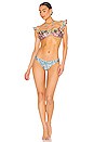 view 1 of 3 Carnaby Frill Halter Tie Bikini Set in Spliced