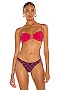 view 2 of 5 Separates Sculpt U Wire Bra Bikini Top in Raspberry
