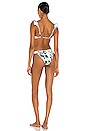 view 3 of 3 Cassia Waterfall Frill Bikini Set in Hydrangea Floral