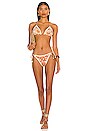 view 4 of 4 Andie Crochet Bikini Set in Spliced