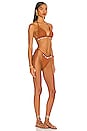 view 2 of 3 Andie Crochet Bikini Set in Tawny