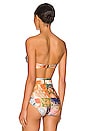 view 4 of 5 Balconette Bikini Top in Patch Paisley