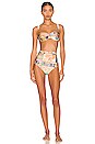 view 4 of 4 BRAGUITA BIKINI BELTED HW in Patch Paisley