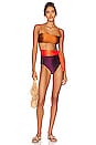 view 5 of 5 Colour Block Bikini in Spliced
