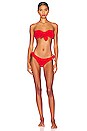 view 2 of 4 Terry Tie Bikini in Red