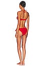 view 4 of 4 Terry Tie Bikini in Red